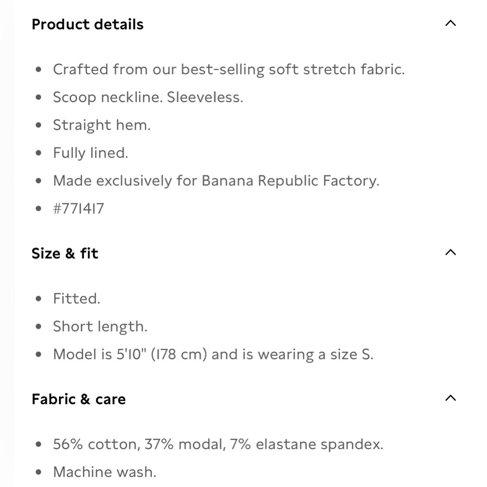 Banana Republic Royal Blue Tank Top - Picture 5 of 7
